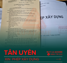 Xin Cấp Phép Xây Dựng Tân Uyên - Bình Dương
