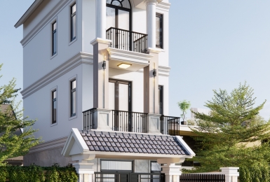 Nhà Phố Hiện Đại - Tối Ưu Năng Lượng Tự Nhiên Trong Nhà Phố