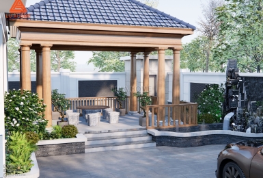 Nhà Vườn Mái Nhật - Tìm Về Tĩnh Lặng Với Bóng Mát, Cây Xanh