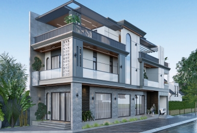 Đẳng Cấp Ngôi Biệt Thự Hai Mặt Tiền Không Gian Mở