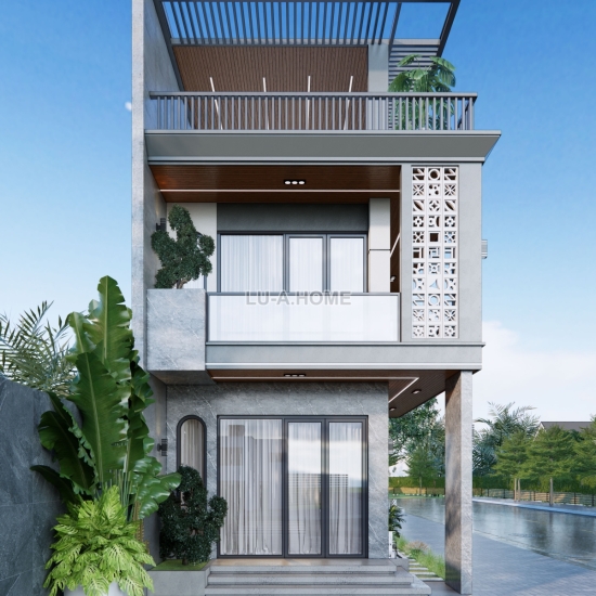 Đẳng Cấp Ngôi Biệt Thự Hai Mặt Tiền Không Gian Mở