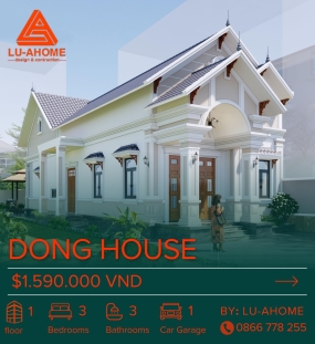 Mẫu Nhà Cấp 4 Mái Thái